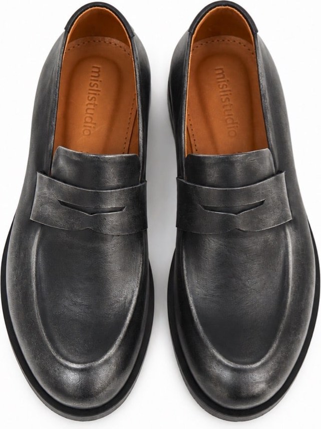 MISLISTUDIO — PENNY LOAFERS³ ARCHIVE Black